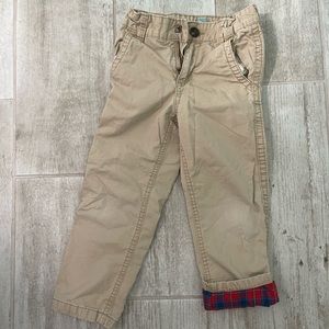 Gap khaki pants 4T